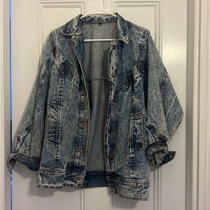Vintage Oversized Jean Jacket